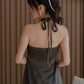 NICOLECHANGMIN x LIKKA Arista Dress in Pewter