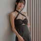 NICOLECHANGMIN x LIKKA Arista Dress in Pewter