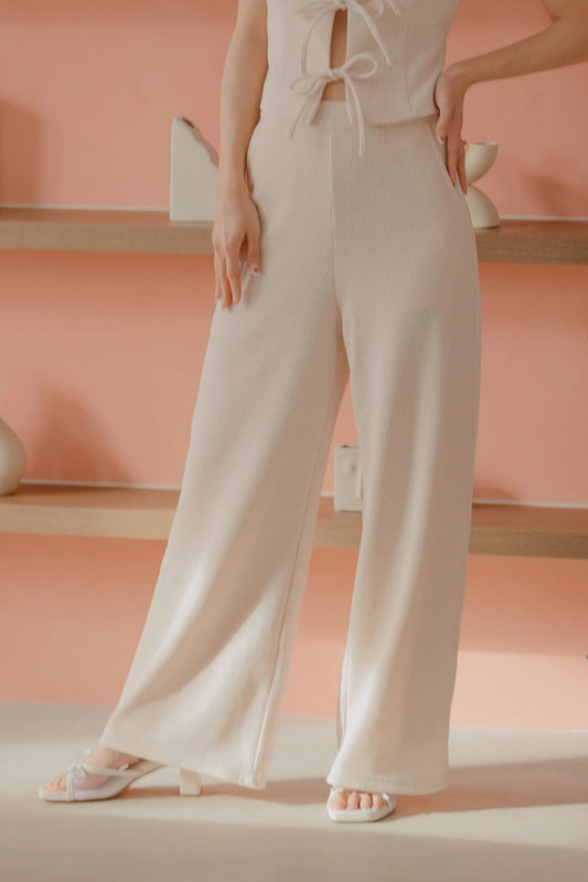 NICOLECHANGMIN x LIKKA Brei Pants in Ecru (Pants only)