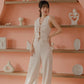 NICOLECHANGMIN x LIKKA Brei Pants in Ecru (Pants only)