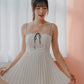 NICOLECHANGMIN x LIKKA Colette Romper Dress in White