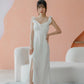 NICOLECHANGMIN x LIKKA Delphine Dress in White
