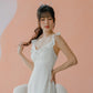 NICOLECHANGMIN x LIKKA Delphine Dress in White