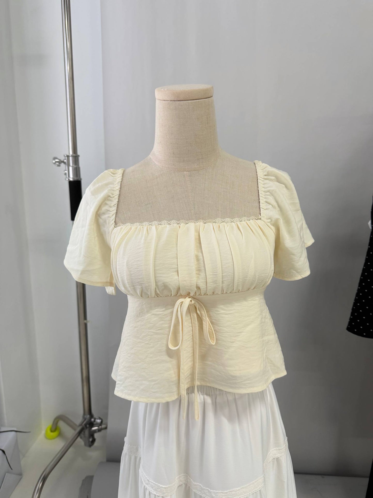 *PRELAUNCH* Kiara Flutter Sleeves Padded Babydoll Top