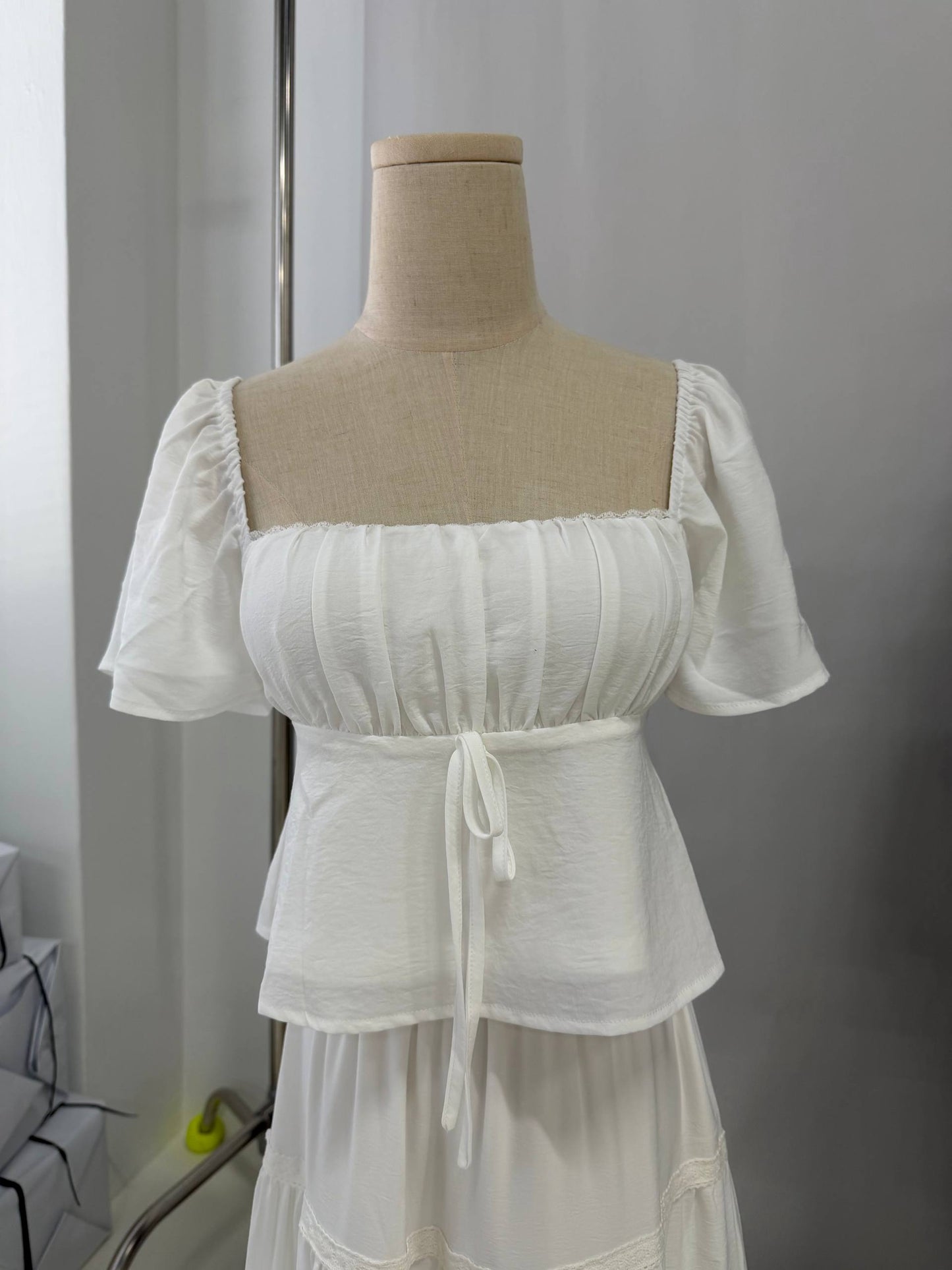 *PRELAUNCH* Kiara Flutter Sleeves Padded Babydoll Top