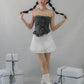 (PREORDER) Denise Distressed Padded Tube Top