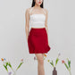 Irina Mini Satin Slip Skirt