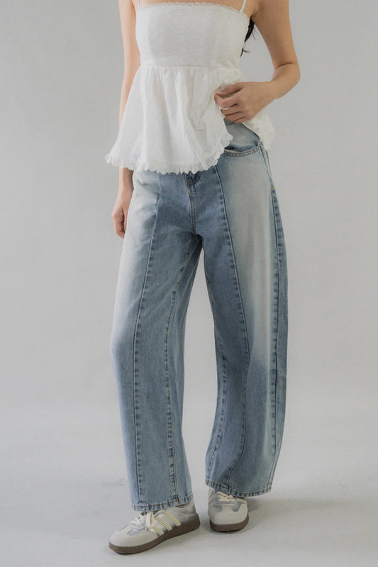 Vanessa Slouchy Barrel Denim Jeans