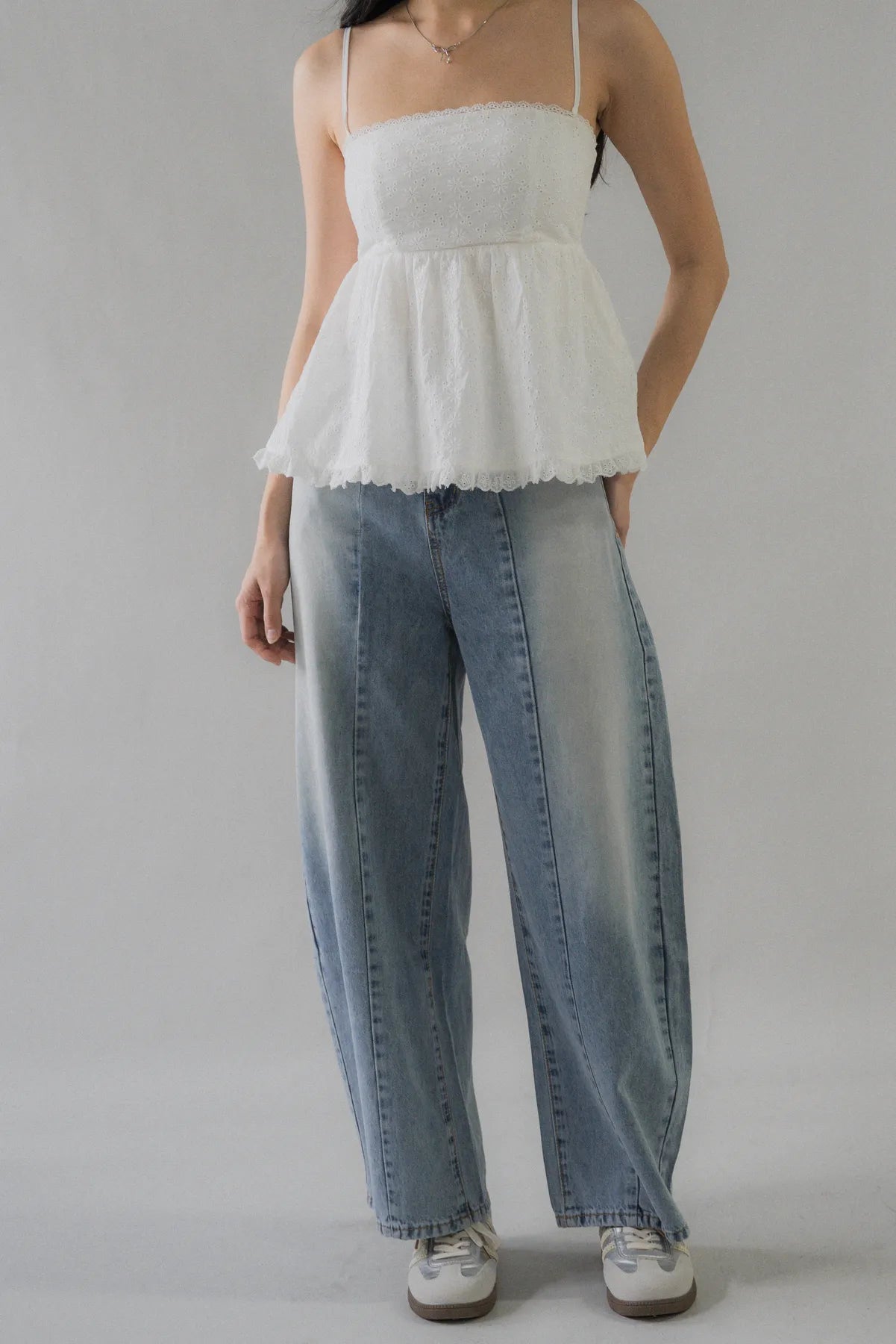 Vanessa Slouchy Barrel Denim Jeans