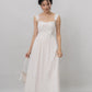 Elora Ribbon Tie Padded Maxi Dress