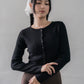 Mindy Flower Button Cardigan