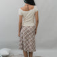 Valerie Pointelle Off Shoulder Short Sleeve Top