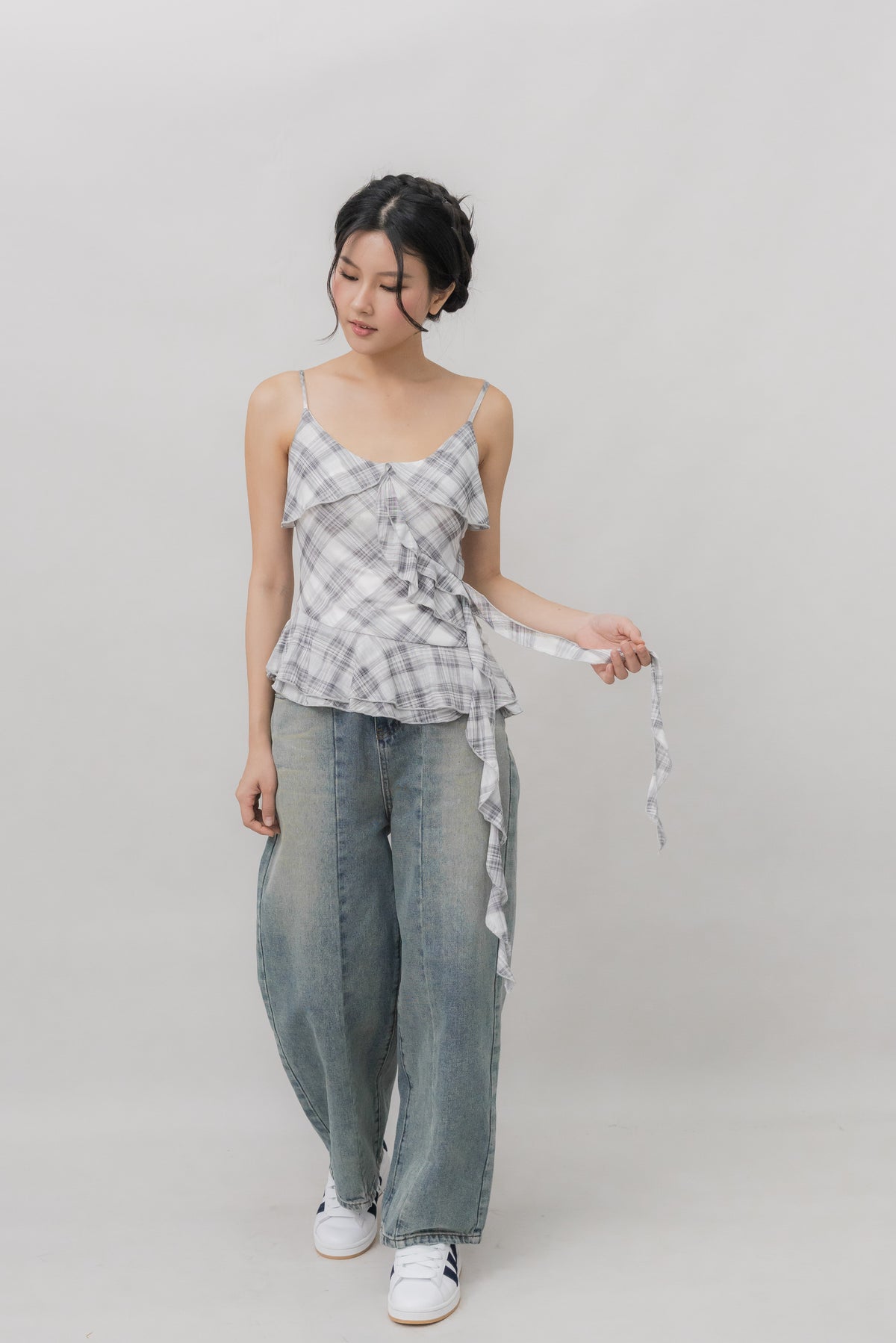 *PRELAUNCH* [CLOUD MESH] Danica Frills Padded Top