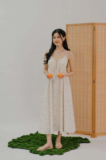 LIKKA x BEUTEA Paige Babydoll Maxi Padded Dress