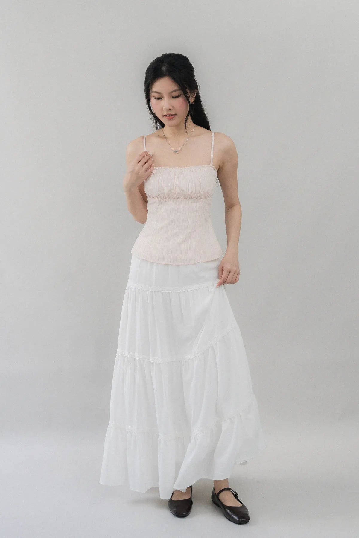Steffi Gingham Strappy Padded Top