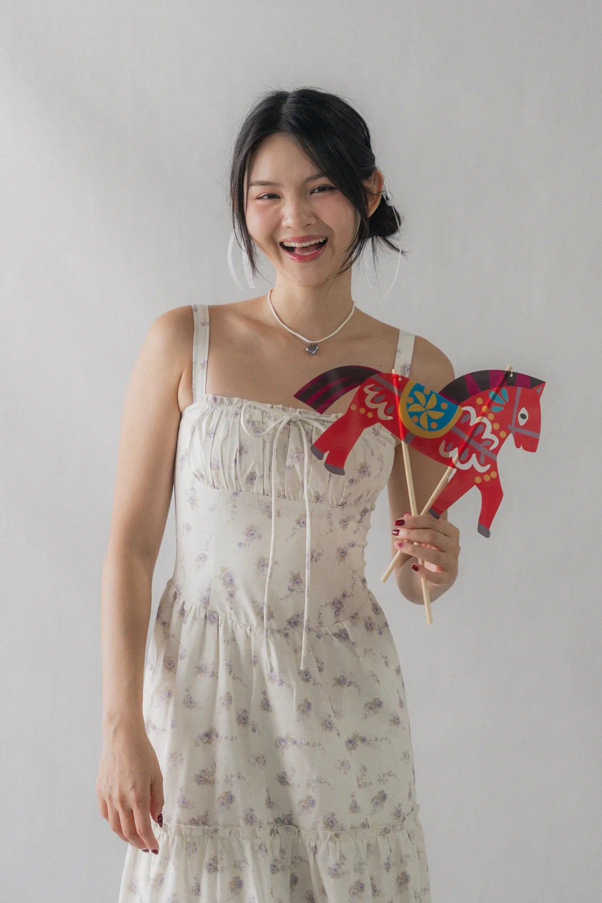 Lyla Padded Ruched Long Dress