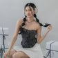 (PREORDER) Denise Distressed Padded Tube Top