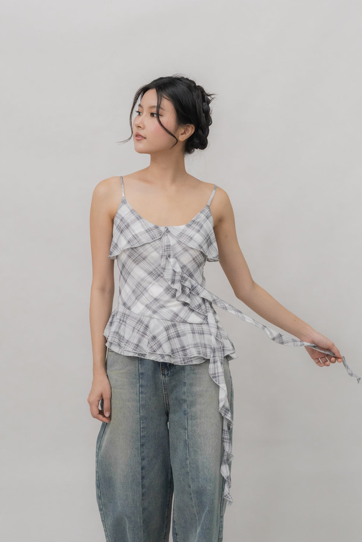 *PRELAUNCH* [CLOUD MESH] Danica Frills Padded Top