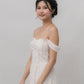Elora Ribbon Tie Padded Maxi Dress