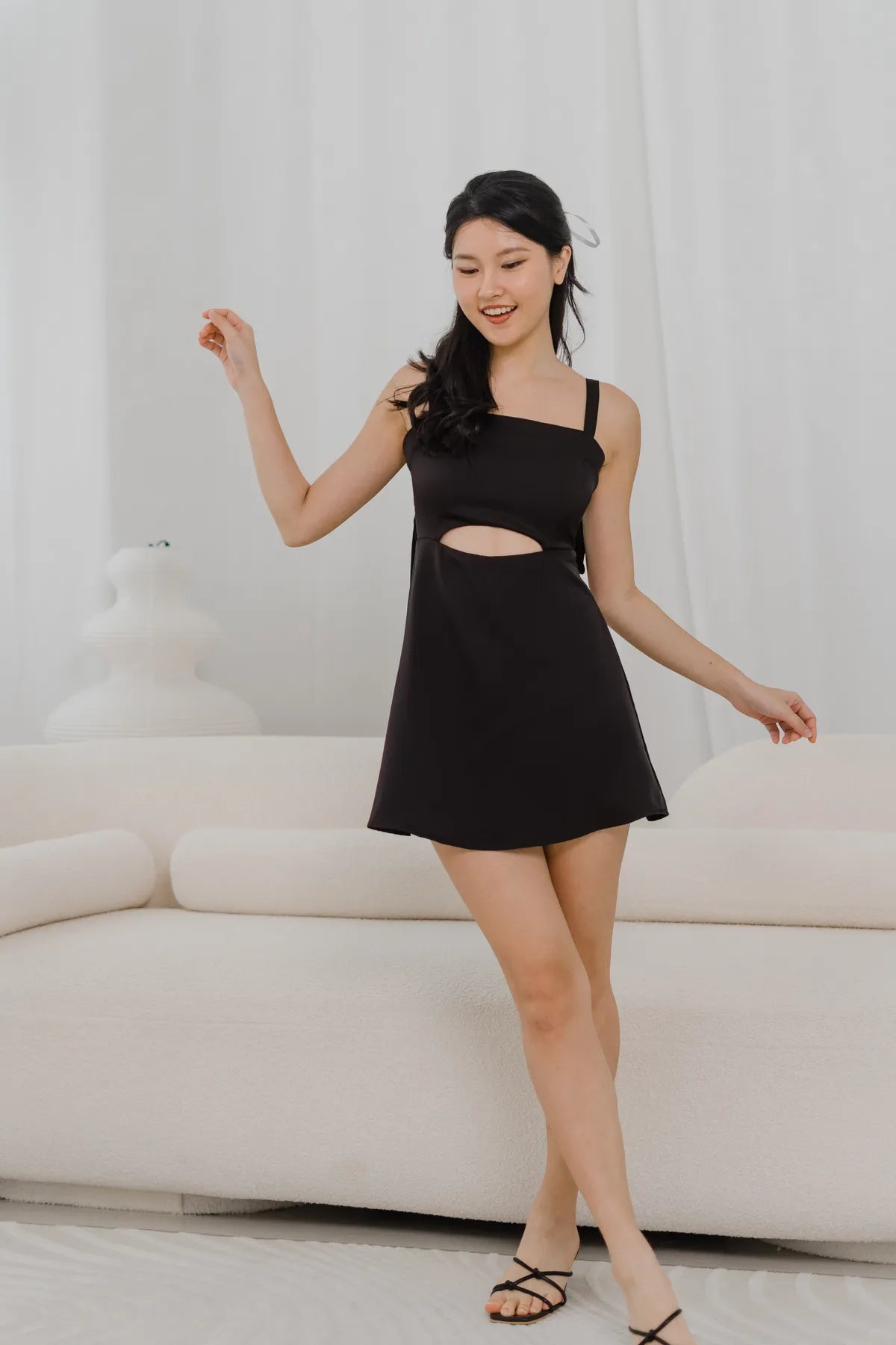 LIKKA x Weekend Strangers Gemma Mini Cut-Out Dress