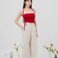 Willow Linen Front Pleat Pants