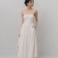 Elora Ribbon Tie Padded Maxi Dress