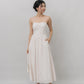 Elora Ribbon Tie Padded Maxi Dress