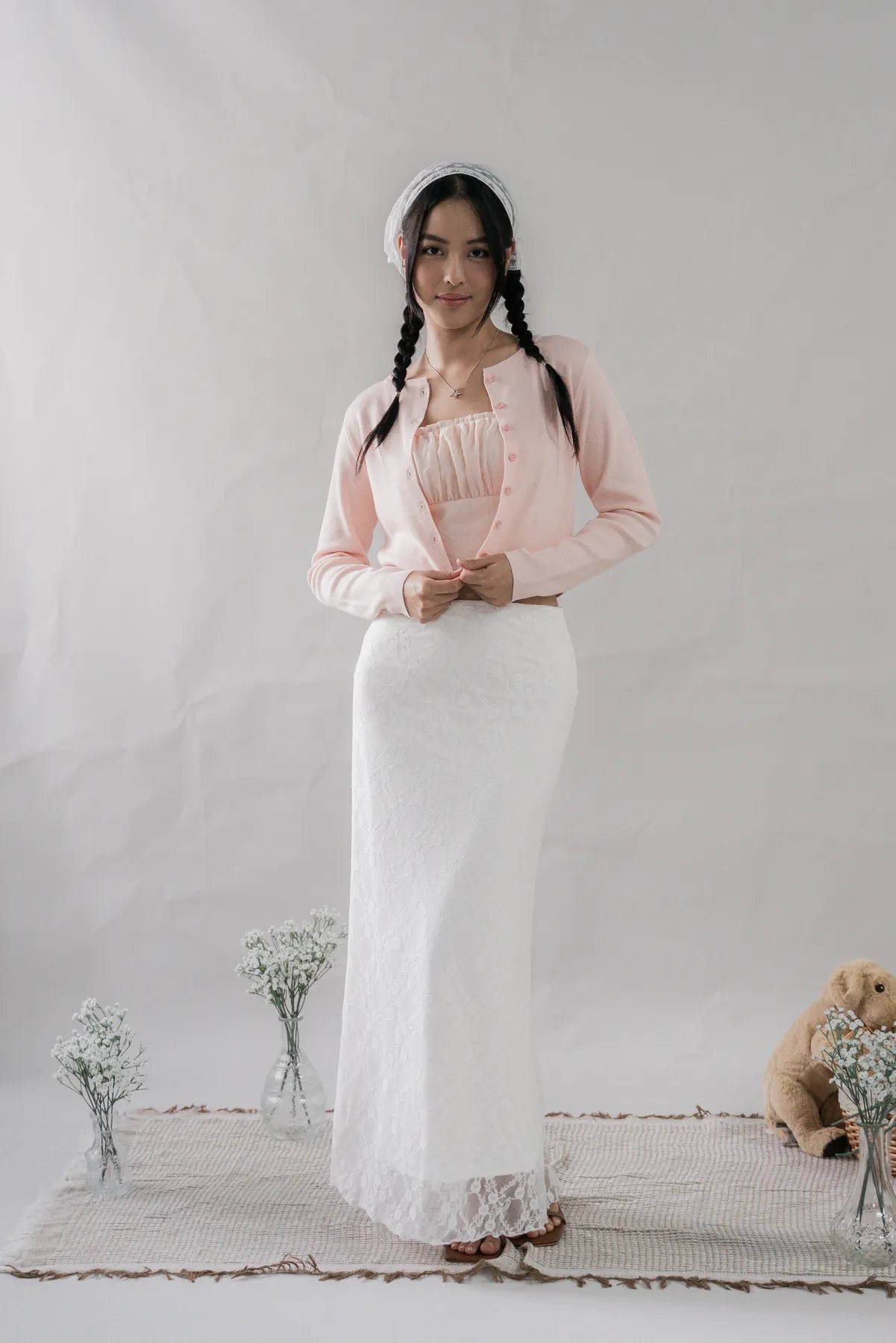 Bradley Soft Fishtail Lace Skirt