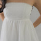 Jolyn Eyelet Babydoll Padded Top