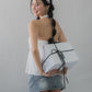 Krissy V-Neck Padded Longline Halter Top