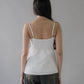 Sydney Scallop Trim Padded Button Tank Top