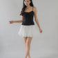 Christine Lace Ribbon Padded Tank Top