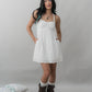 [100% Cotton] Renee Convertible Padded Romper Dress