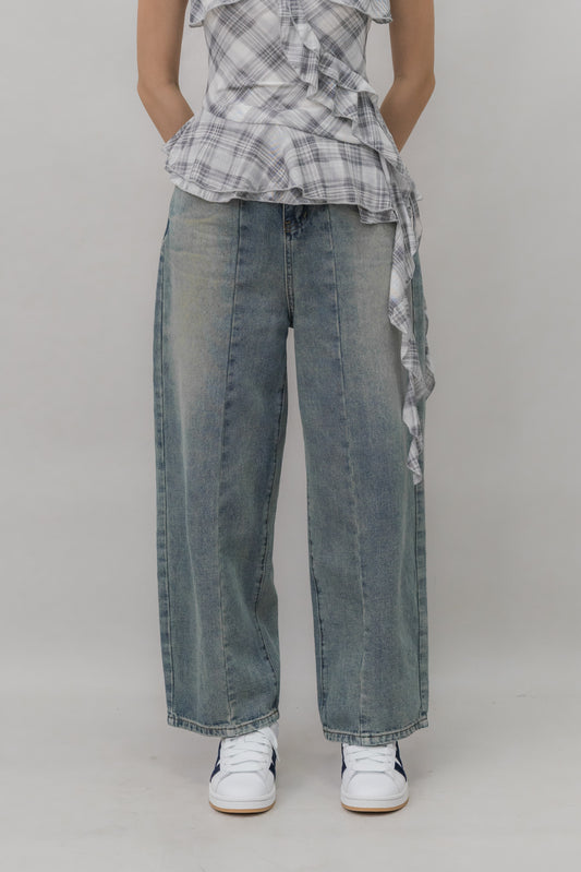 Vanessa Barrel Denim Jeans