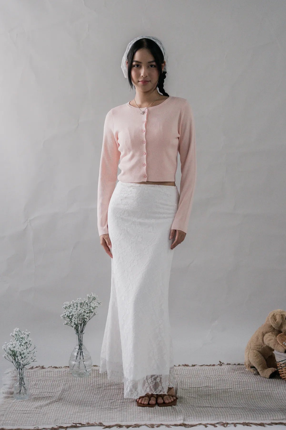 Bradley Soft Fishtail Lace Skirt