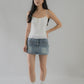 Christine Lace Ribbon Padded Tank Top