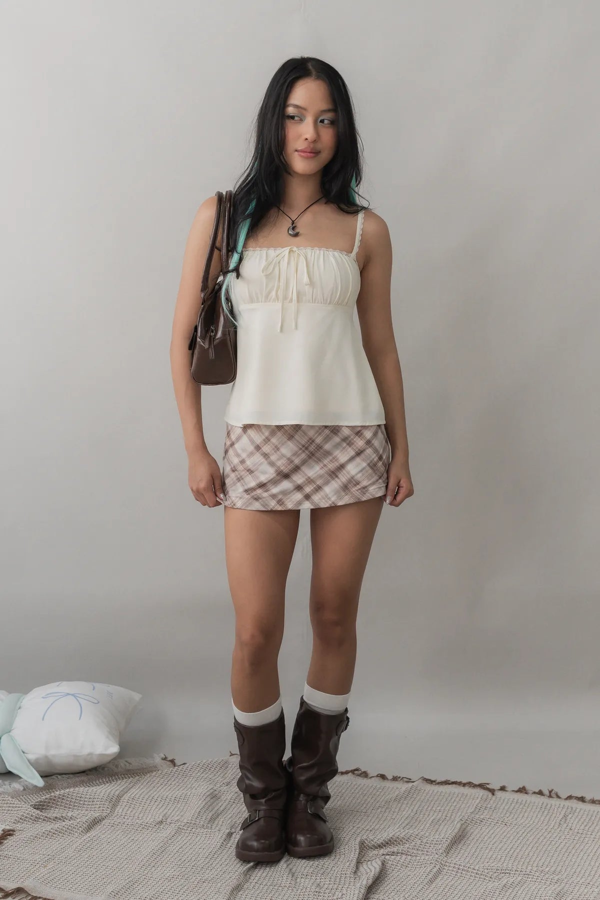 Kiara V2 Longline Padded Babydoll Top