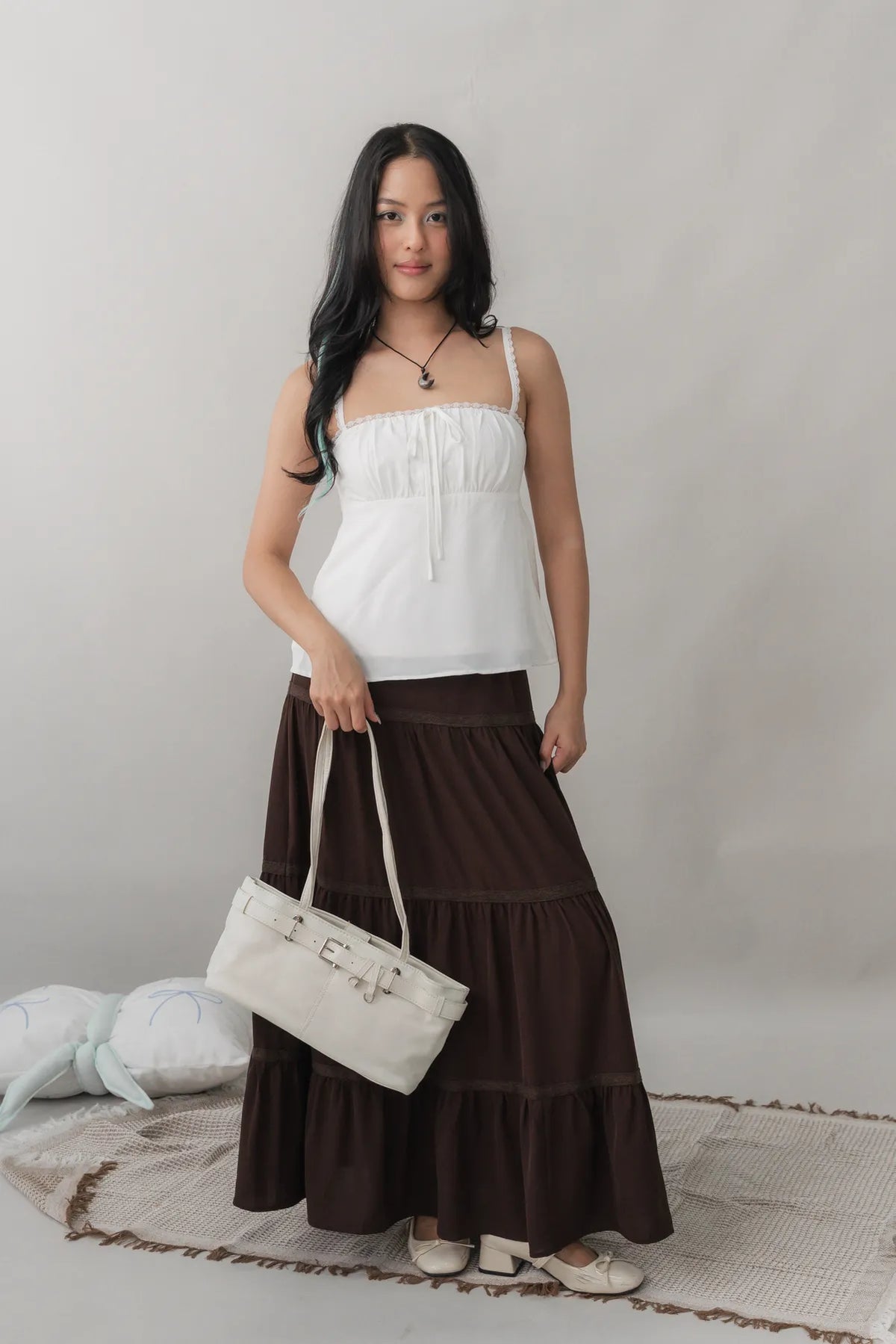 Kiara V2 Longline Padded Babydoll Top