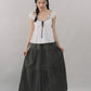 *RESTOCK* Arabella Pintuck Flowy Tiered Long Skirt