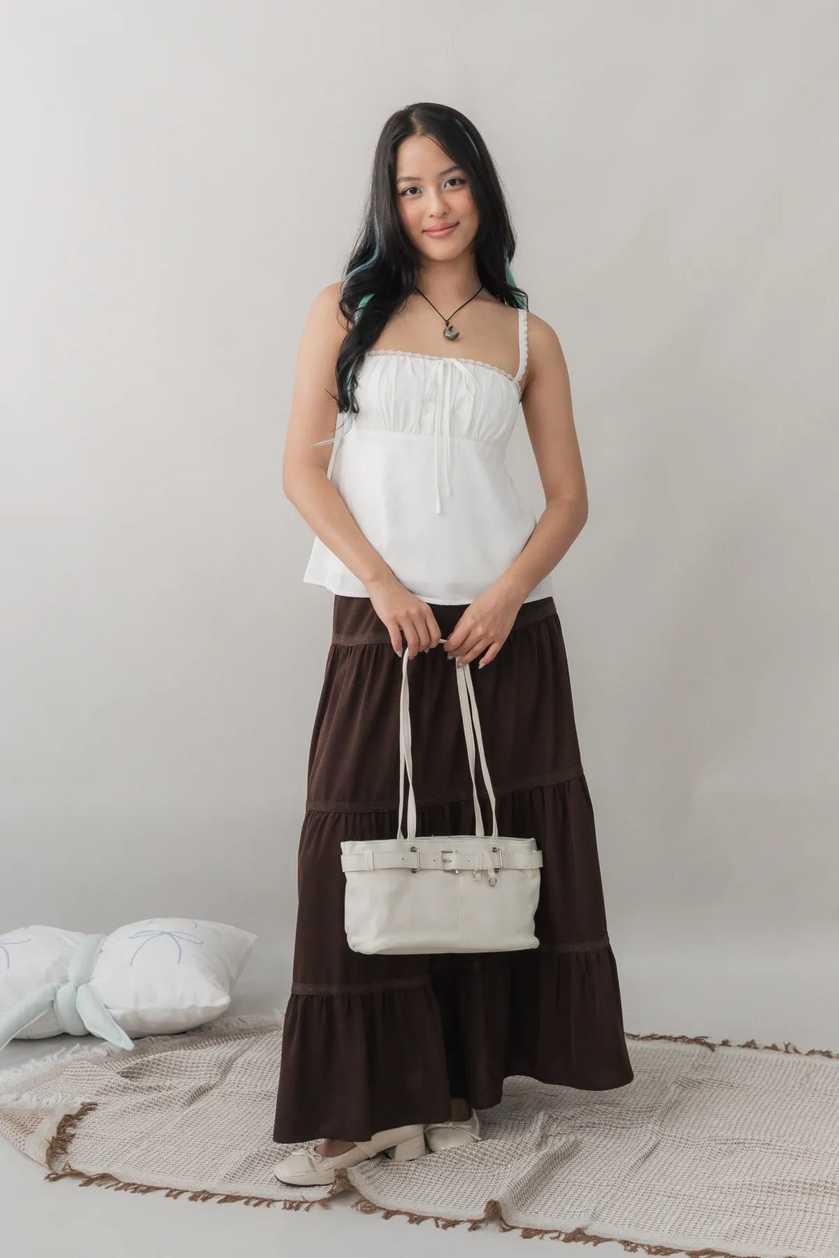 Kiara V2 Longline Padded Babydoll Top