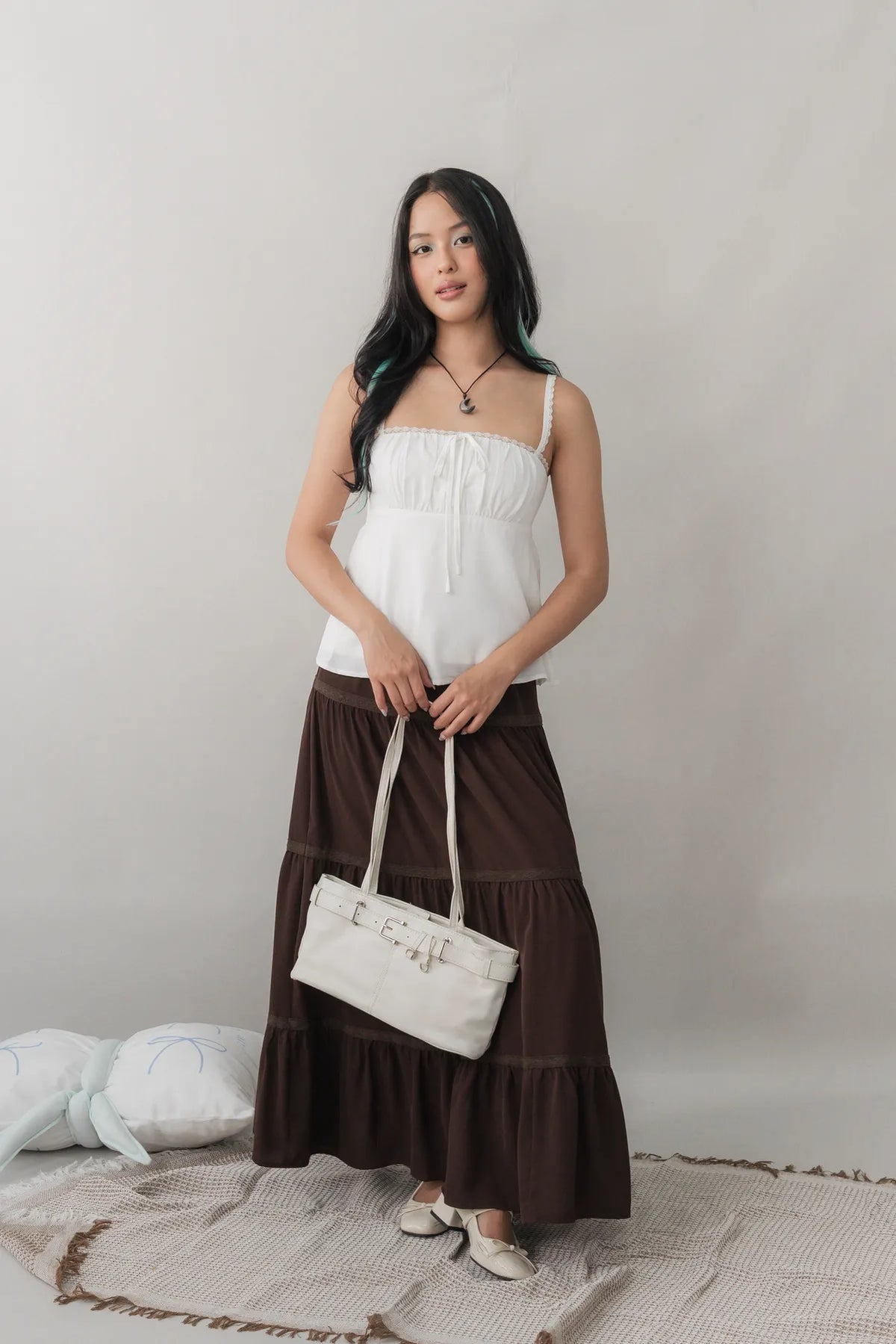 Kiara V2 Longline Padded Babydoll Top