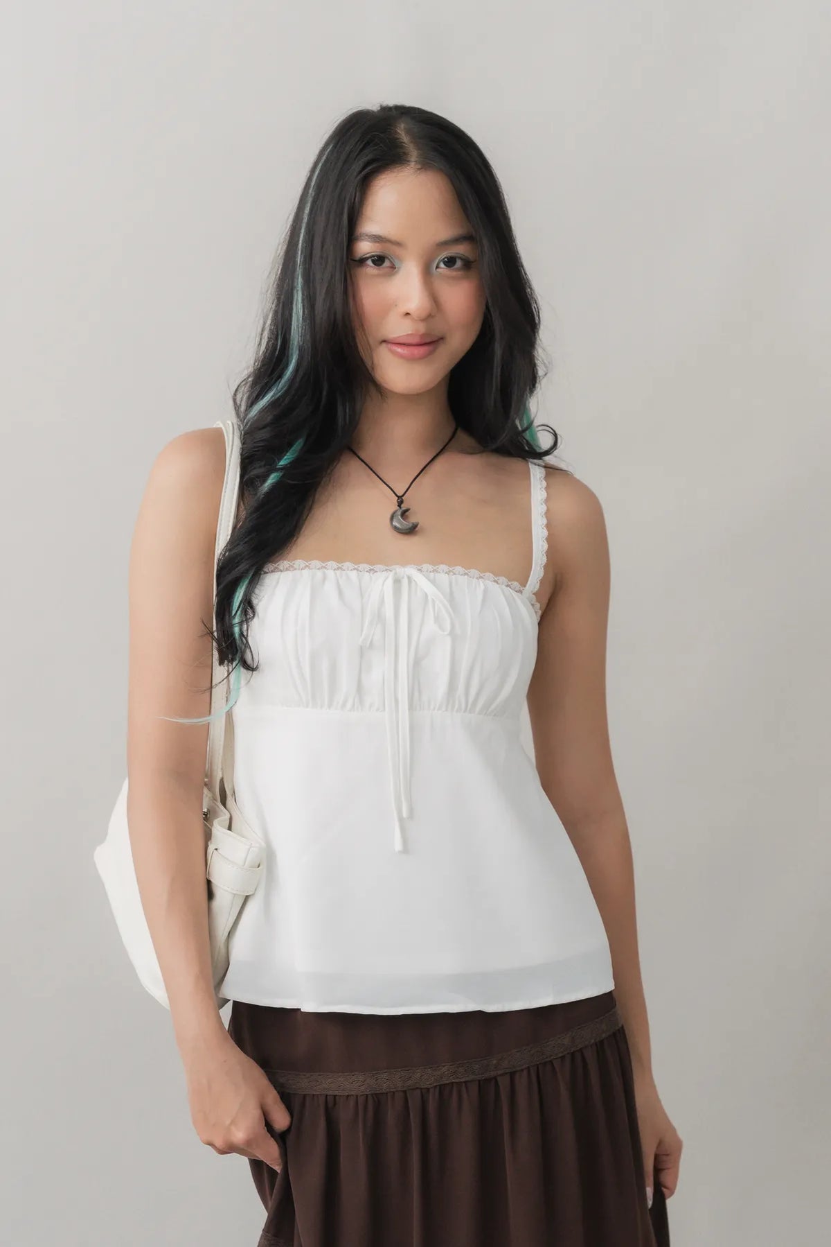 Kiara V2 Longline Padded Babydoll Top
