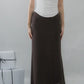 Bradley Fishtail Maxi Soft Mesh Skirt