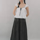 *RESTOCK* Arabella Pintuck Flowy Tiered Long Skirt