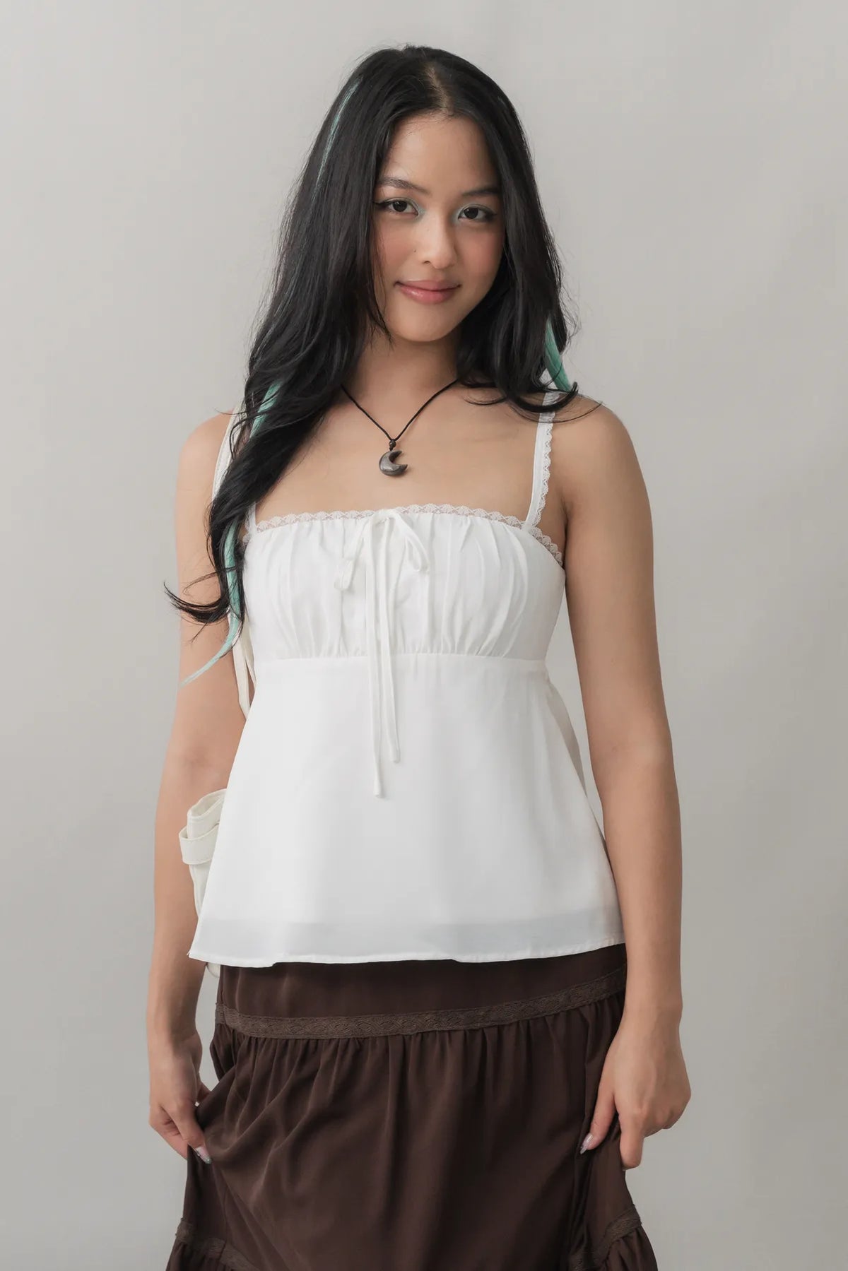 Kiara V2 Longline Padded Babydoll Top