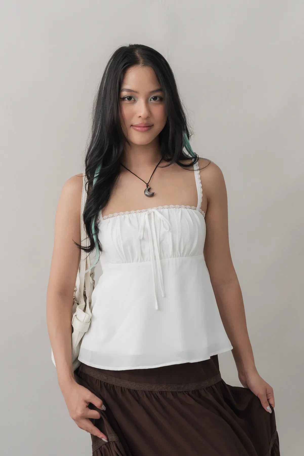 Kiara V2 Longline Padded Babydoll Top