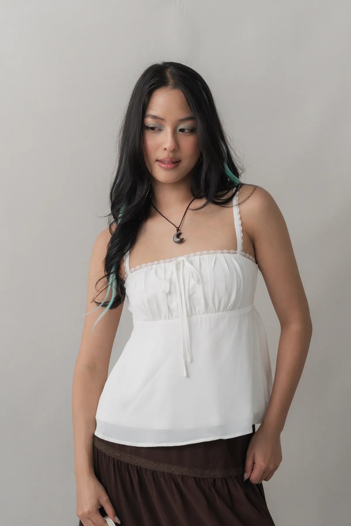 Kiara V2 Longline Padded Babydoll Top