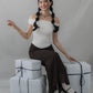 Casey Off-Shoulder Stretchy Padded Top
