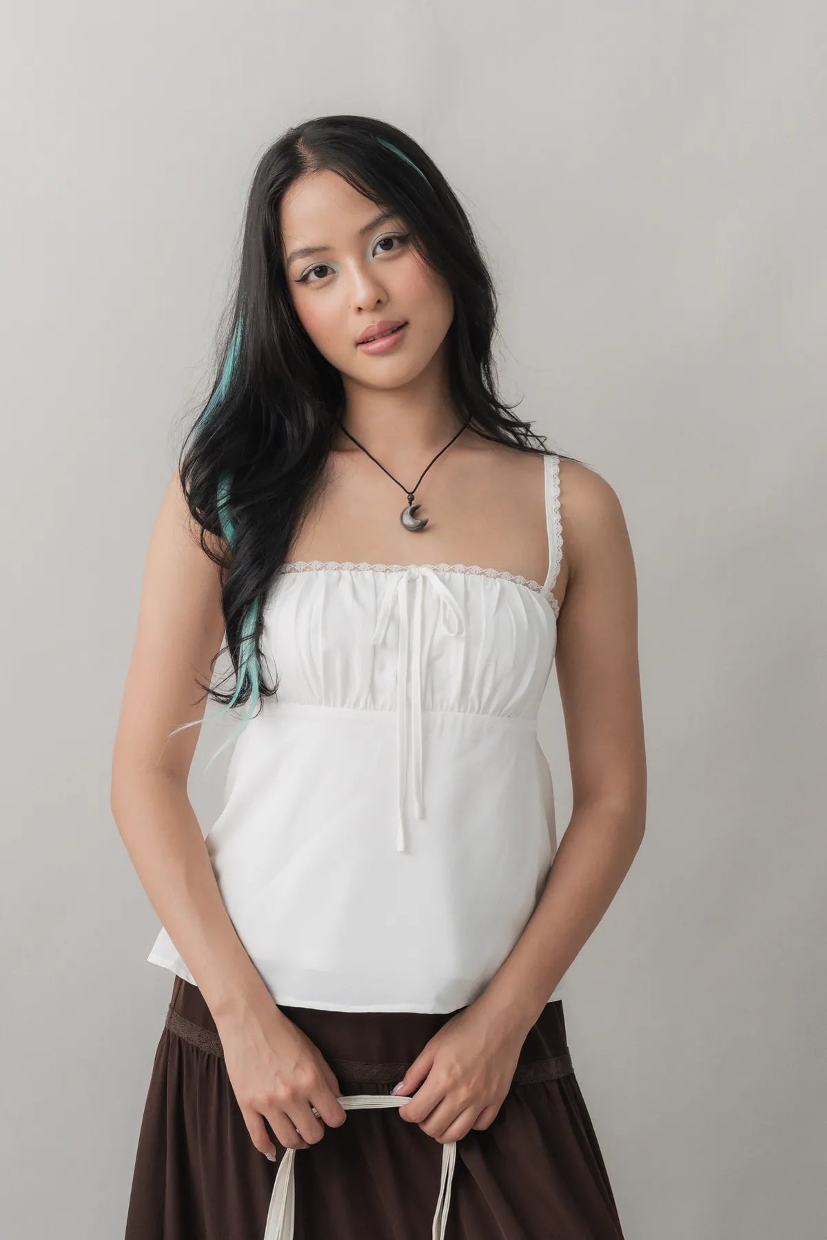 Kiara V2 Longline Padded Babydoll Top