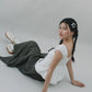 *RESTOCK* Arabella Pintuck Flowy Tiered Long Skirt